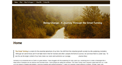 Desktop Screenshot of beingchange.org